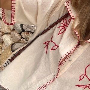 NWT VRG GRL Isla Bonita Button Up